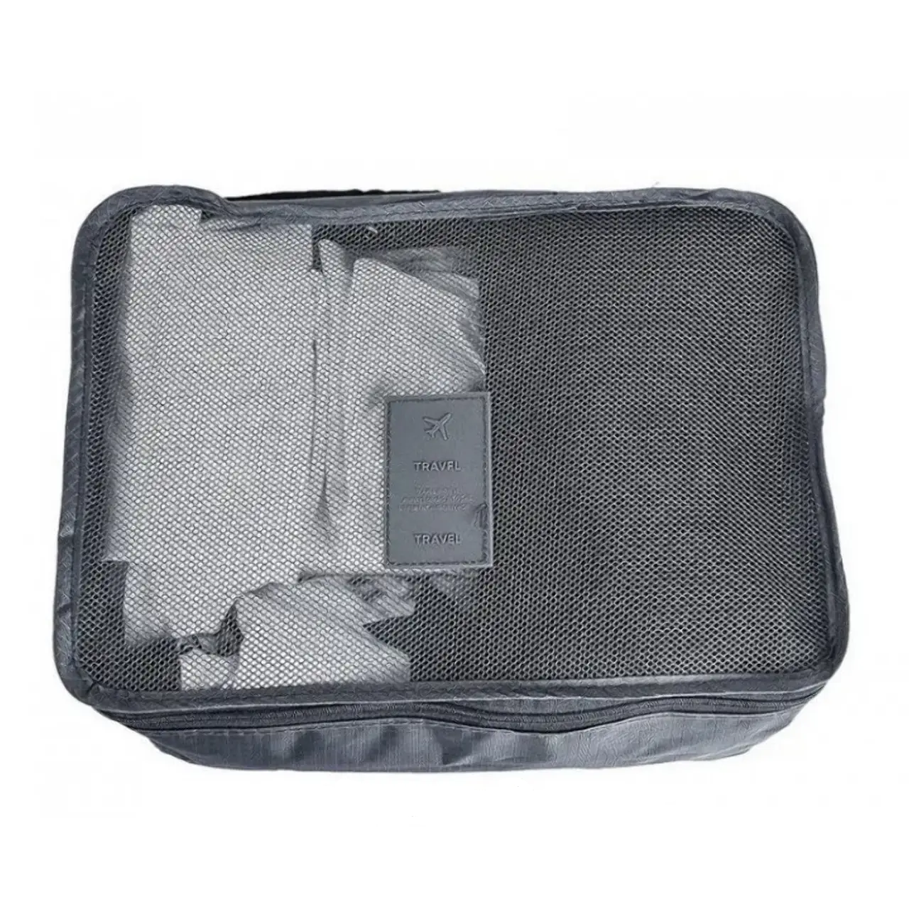Органайзеры для путешествий Secret Pouch 6в1 Серый (c6c54aea) - фото 6