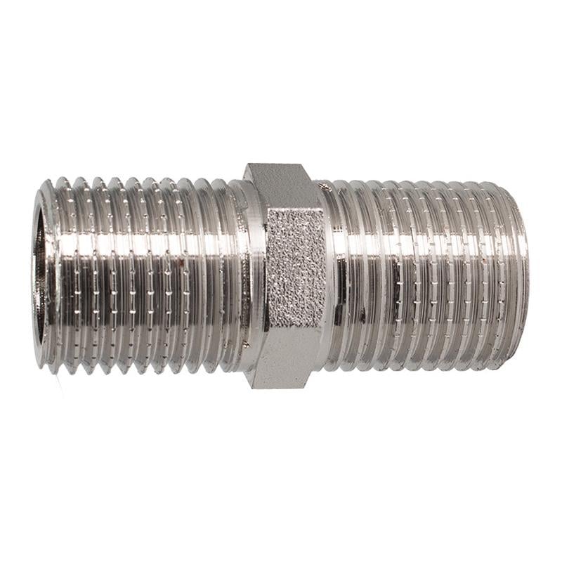 Ниппель никелированный Remi 1/2”х5 см