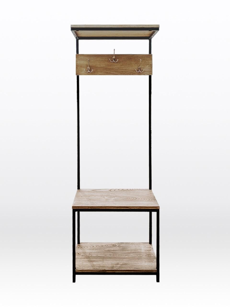Вішалка у передпокій у стилі Loft HomeDeco 180х60х30 см