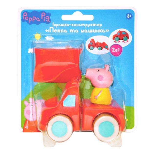 Іграшка-конструктор для ванни Пеппа та машинка (122256) - фото 3 Іграшка-конструктор для ванни Пеппа та машинка (122256) - фото 3