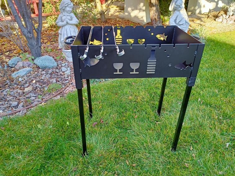 Мангал Рибальський дорожній розкладний (2244322026) - фото 9 Мангал Рибальський дорожній розкладний (2244322026) - фото 9