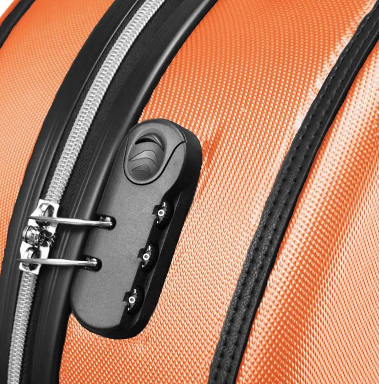 Валіза SEMI LINE T5675-3 24" M Orange/Black (52962) - фото 3 Валіза SEMI LINE T5675-3 24" M Orange/Black (52962) - фото 3