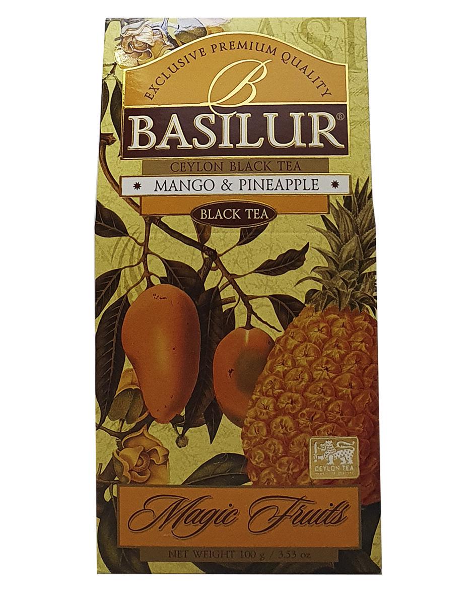 Чай чорний Basilur Магічні Фрукти Манго та Ананас 100 г (55187) - фото 2 Чай чорний Basilur Магічні Фрукти Манго та Ананас 100 г (55187) - фото 2