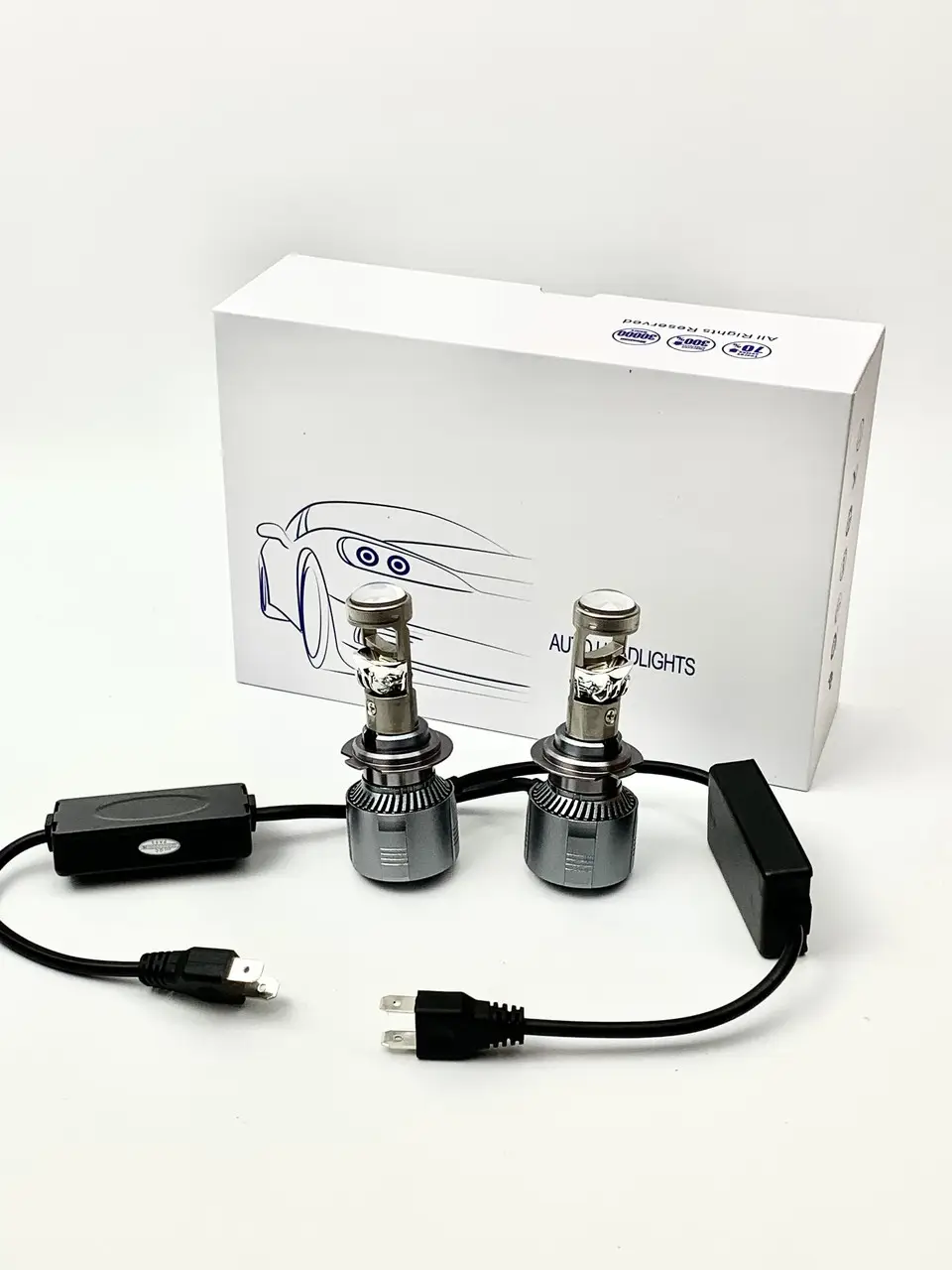 Автомобильные Bi-LED линзы А80 Mini H7 2131 Lm 5700K 12-24V (00307) - фото 3