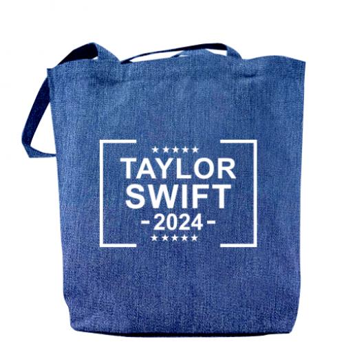 Шоппер Taylor Swift 2024 37x41 см Джинс (14814412-61-188589) - фото 1