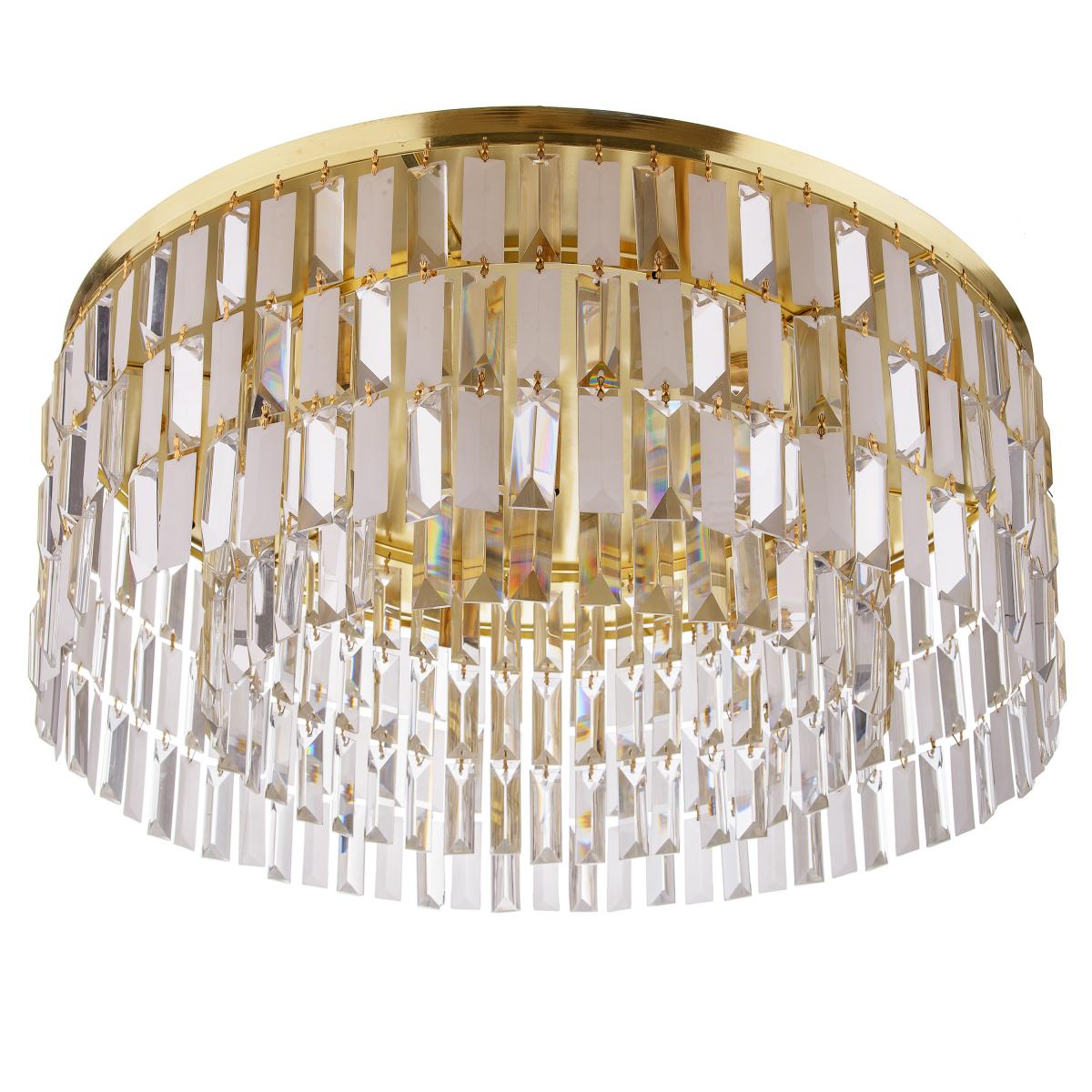 Люстра потолочная торт галогенная Brille BR-01 281C/7 для натяжного потолка