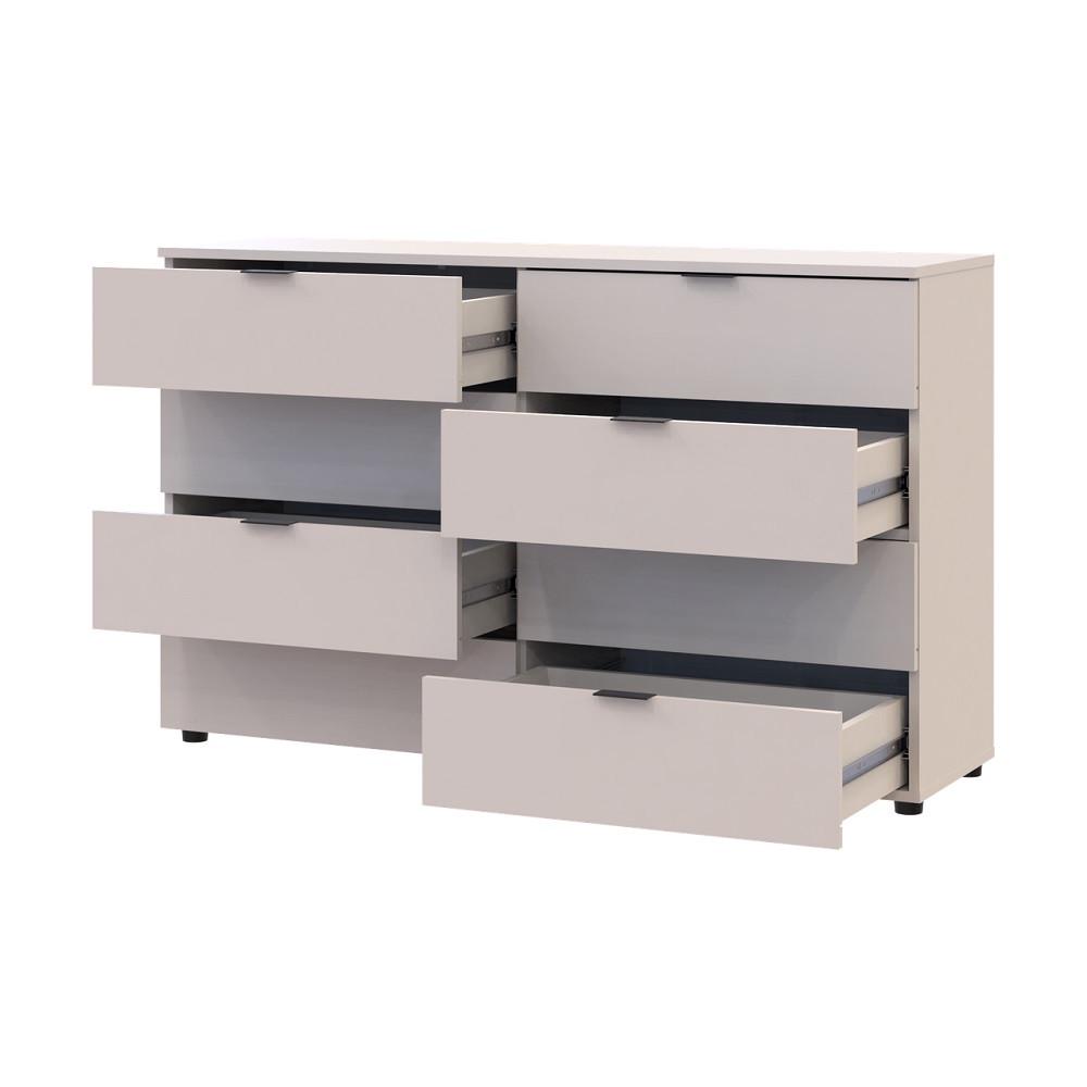 Комод Doros Рон 8 DRS-011776 8 ящичков 130х38х81 см Кашемир (41516171) - фото 4