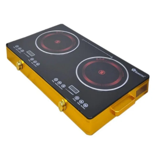Электроплита инфракрасная Domotec MS 5881 на 2 конфорки настольная - фото 4