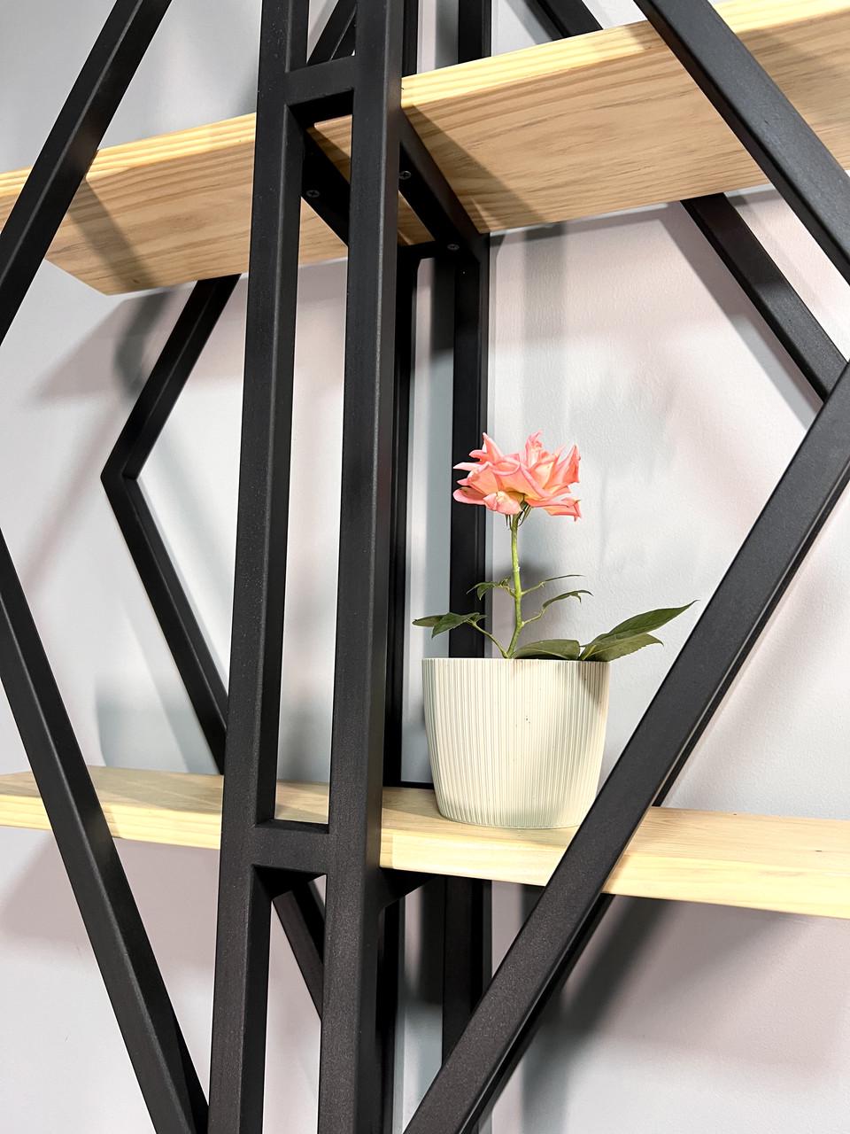 Полка настенная лофт настенная (2273047183) - фото 5 Полка настенная лофт настенная (2273047183) - фото 5