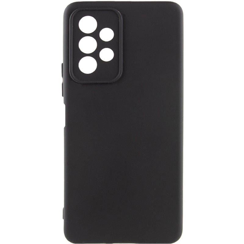 Противоударный Чехол Silicone Cover Lakshmi Full Camera (AAA) для Samsung Galaxy A32 4G Черный / Black