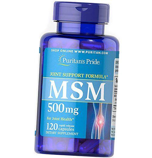 Метилсульфонілметан Puritan's Pride MSM 500 120 капс. (03367002)