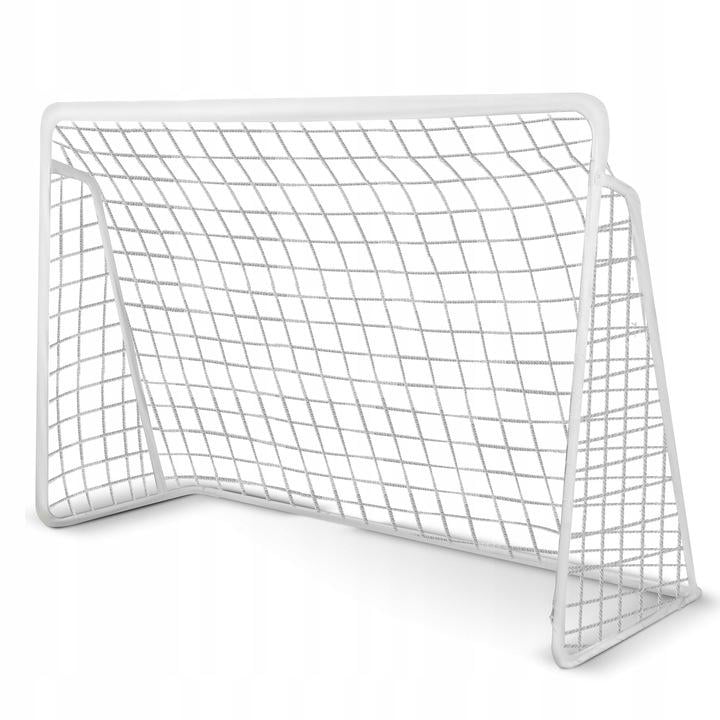 Ворота футбольні переносні Neo-Sport NS-496 300x200x90 см Білий (1496)