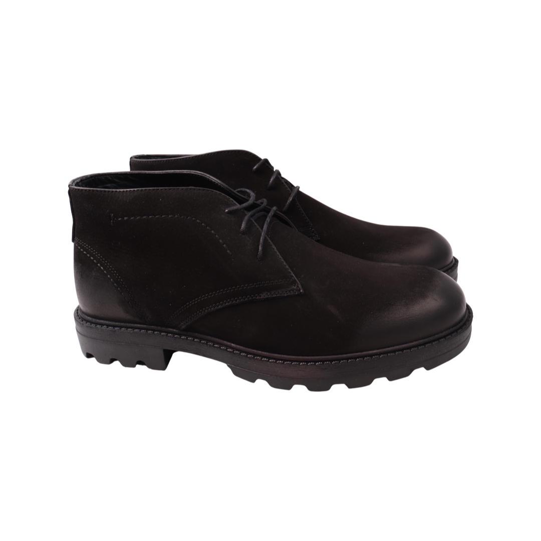 Ботинки мужские Ridge из нубука р. 40 Черный (436-22ZHC)