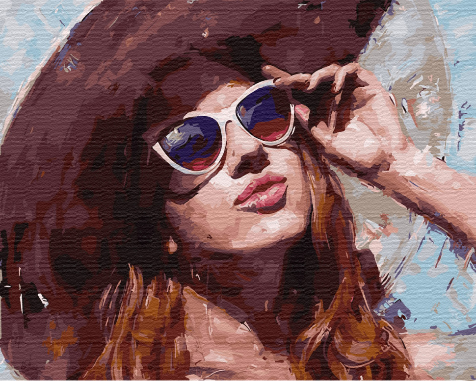 Картина по номерам Brushme Взгляд на солнце (GX31081)