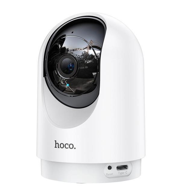 Камера видеонаблюдения Hoco D1 IP Wi-Fi TF 128GB White (46090) Камера видеонаблюдения Hoco D1 IP Wi-Fi TF 128GB White (46090)