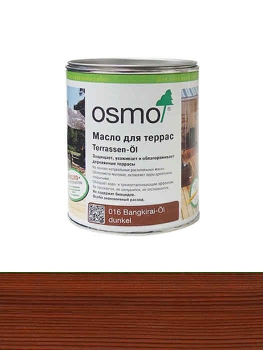 Олія для терас Osmo Terrassen-Ole 0,75 L для бангкірай темний (016)