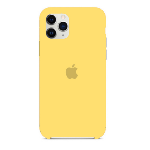 Чехол силиконовый для iPhone 11 Pro Camouflage-Yellow