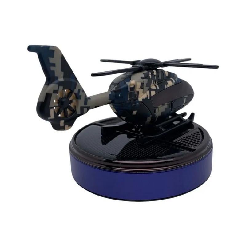 Ароматизатор автомобільний Вертоліт Cologne на сонячній батареї Pixel/Blue (4703-Leader) - фото 4 Ароматизатор автомобільний Вертоліт Cologne на сонячній батареї Pixel/Blue (4703-Leader) - фото 4