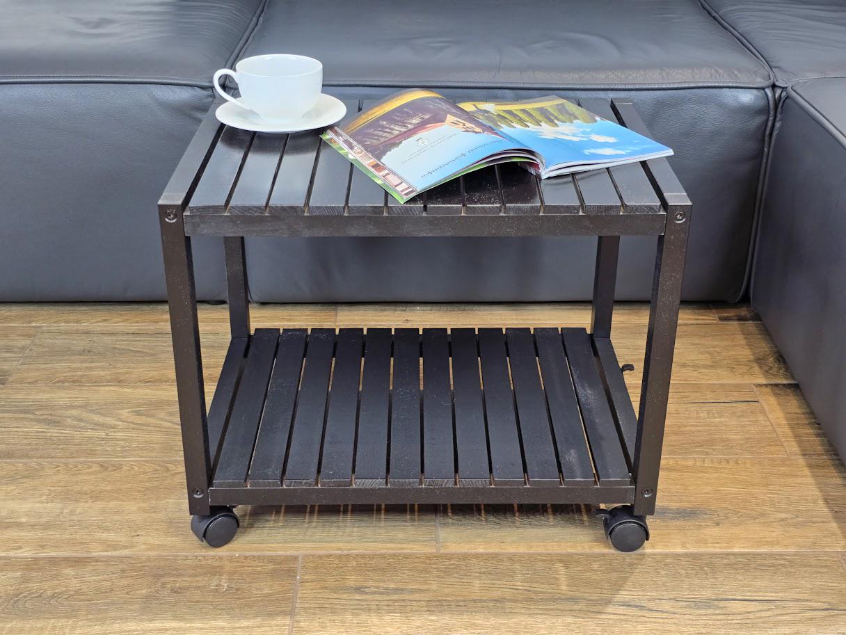 Журнальний столик дерев'яний 52х36х45 см Чорний (жс1ч) - фото 6 Журнальний столик дерев'яний 52х36х45 см Чорний (жс1ч) - фото 6