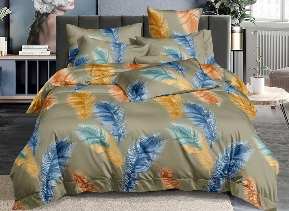 Комплект постельного белья Анжелика евро сатин (1797626497)