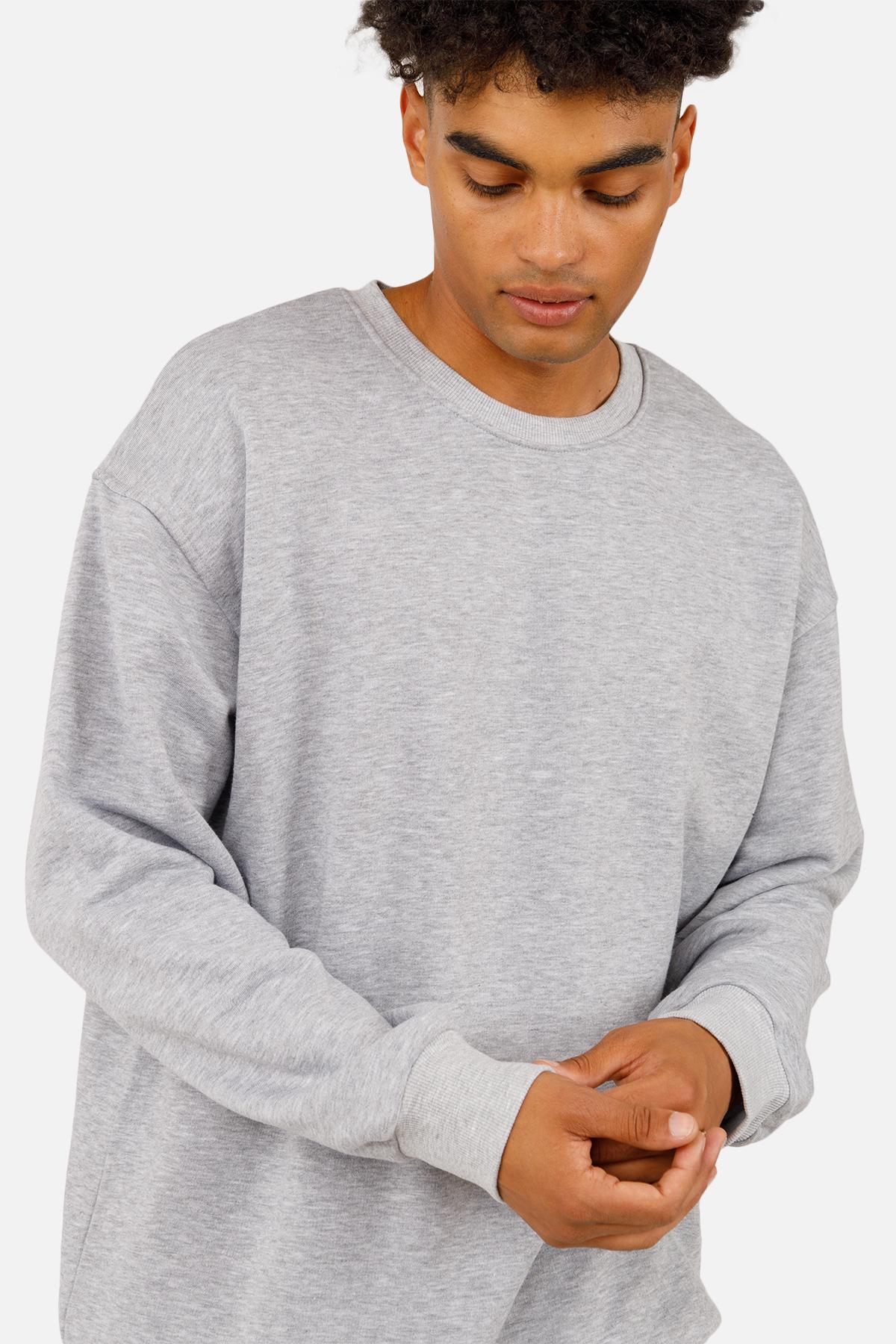 Світшот чоловічий р. 48 Сірий - фото 2