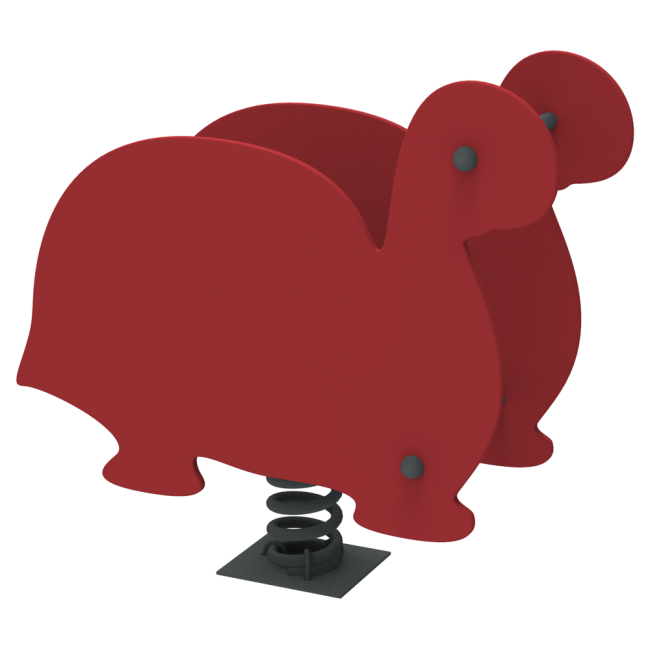 Качеля на пружине для детской площадки Kidigo Тортуга 109х31х77 см Желтый (1127670986) - фото 5 Качеля на пружине для детской площадки Kidigo Тортуга 109х31х77 см Желтый (1127670986) - фото 5