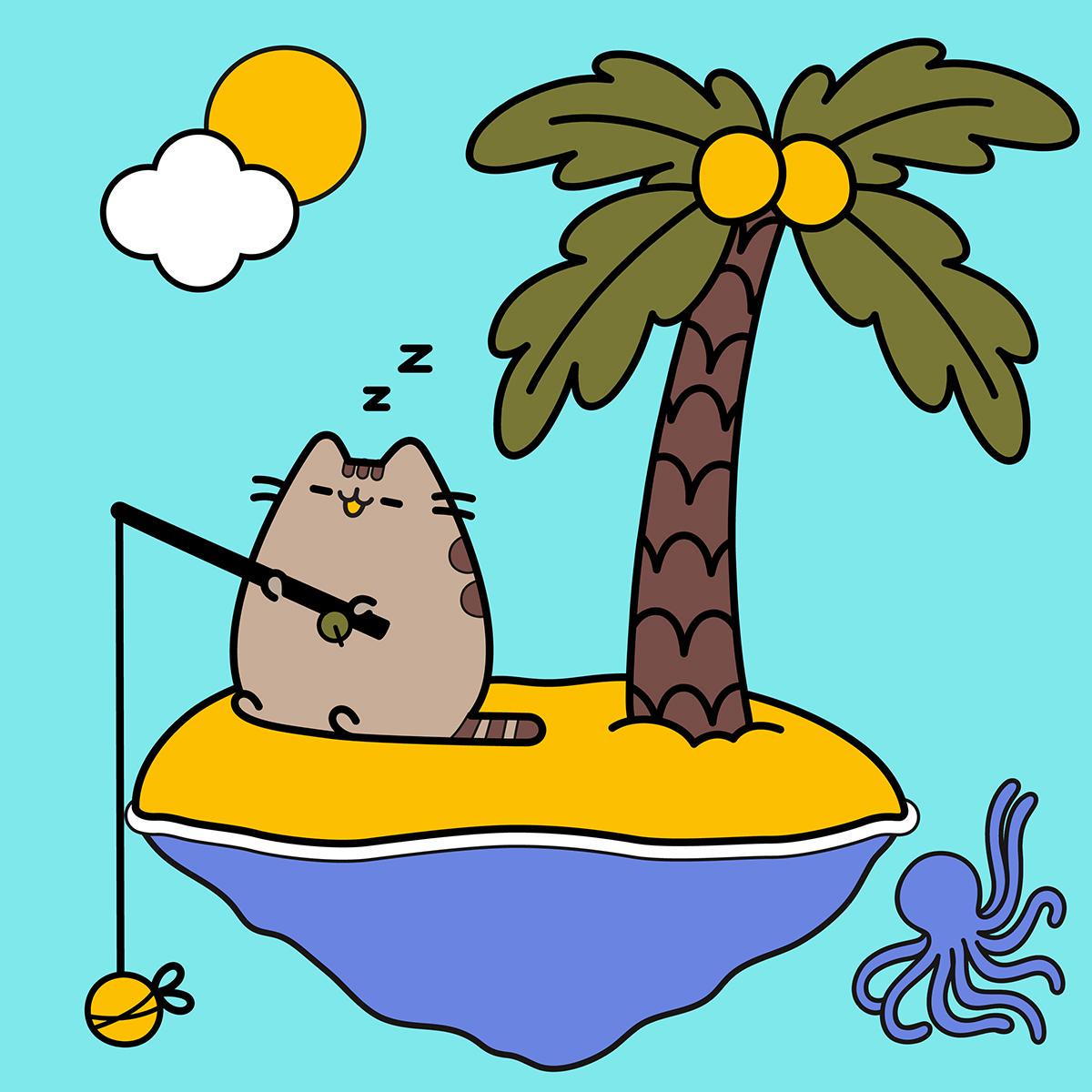 Картина по номерам Santi Остров счастья 25x25 см (Top-954243)