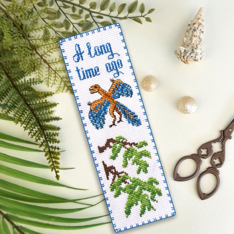 Набор для вышивки закладки Археоптерикс (879)