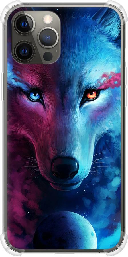 Чехол на iPhone 12 Pro Max Арт-волк (3999sp-2054-42517)