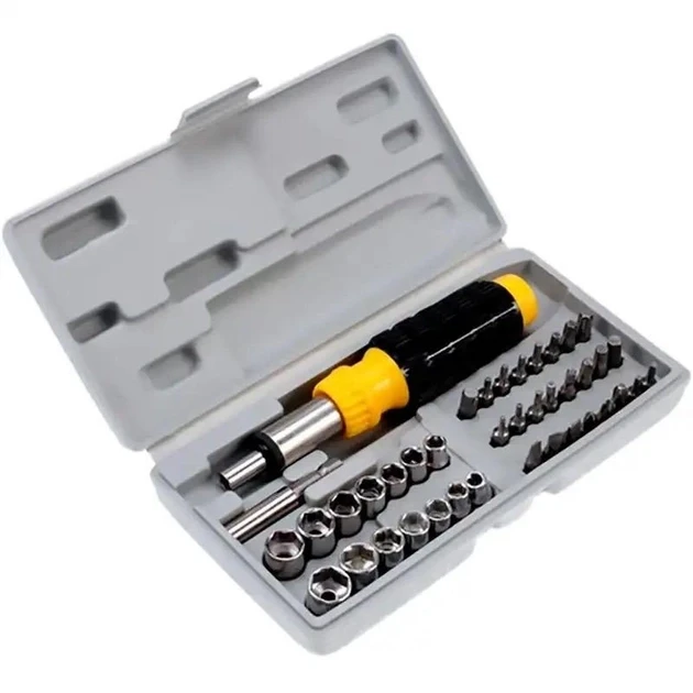 Чемодан с инструментами Best Screwdriver гаечные головки и отвертка с битами