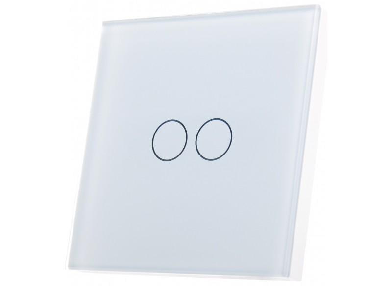 Выключатель двойной Luxel WIFI (SM-02)