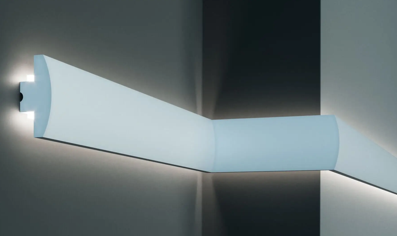 Молдинг для LED освещения Tesori KD 505 серия D 1150 мм (2328293631)