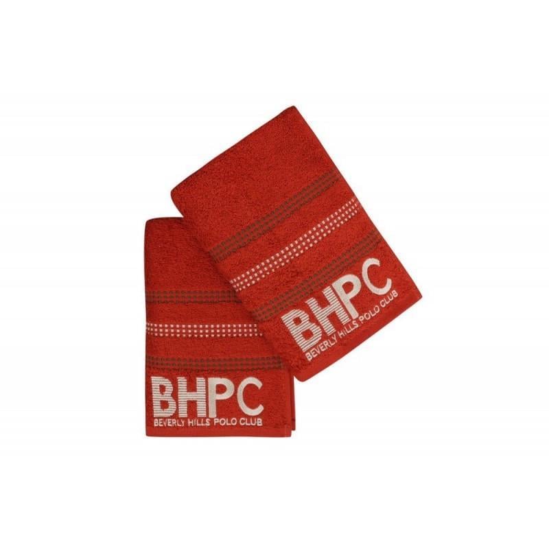 Набор полотенец Beverly Hills Polo Club 355BHP1604 Botanik Brick 50х90+70х140 Red (svt-2000022228930)