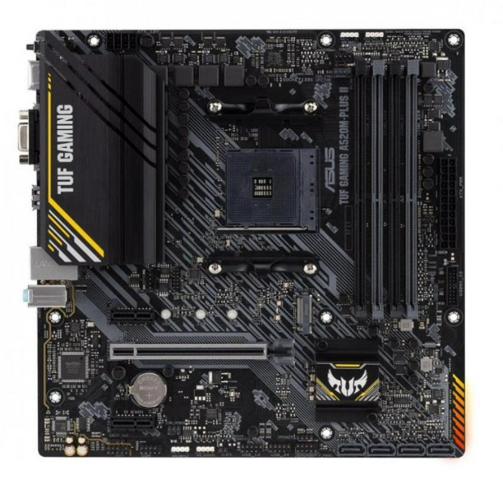 Материнская плата Asus TUFGAMINGA520M-PLUSII Micro-ATX AMD AM4/A520 с HDMI DP VGA (583078)