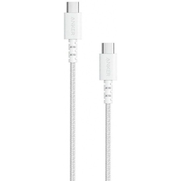 Кабель Anker Powerline Select+ USB-C to USB-C 2.0-1,8 м White (A8033H21)