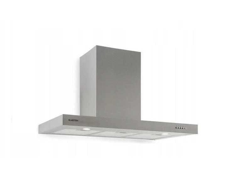 Витяжка кухонна з алюмінієвим жировим фільтром KLARSTEIN Limelight 600 м3/год 90 см (10032761)