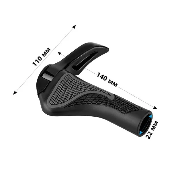 Грипсы эргономичные с рожками 2 шт. (G00258) - фото 11