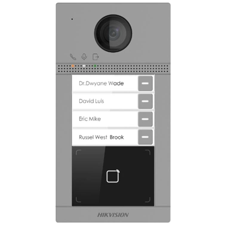Панель виклична з Wi-Fi DS-KV8413-WME1C/Flush/Europe BV (2863455647)