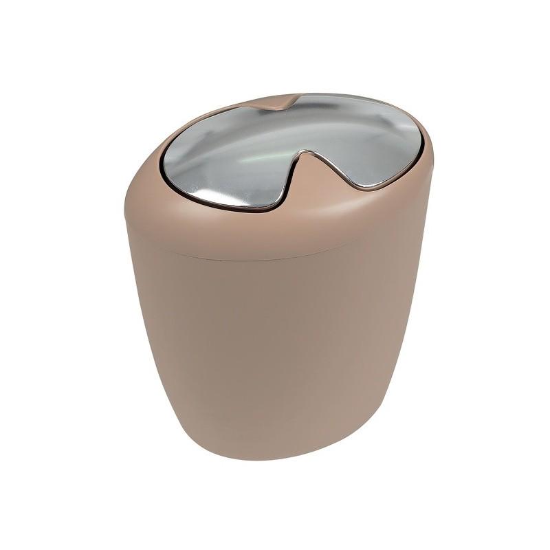 Ведро с поворотной крышкой Spirella ETNA 10.10555 7 л Коричневый (26357202)