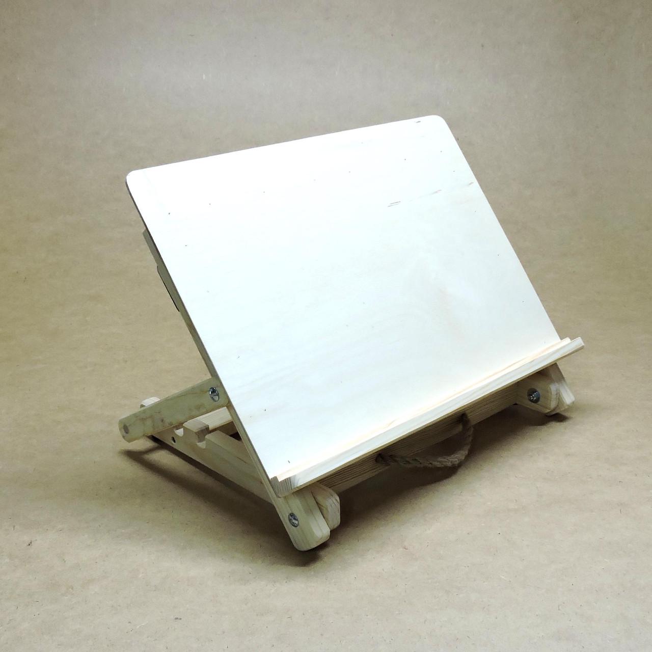 Мольберт из дерева Пикассо А3 настольный раскладной (МЛБ-000203) - фото 3 Мольберт из дерева Пикассо А3 настольный раскладной (МЛБ-000203) - фото 3