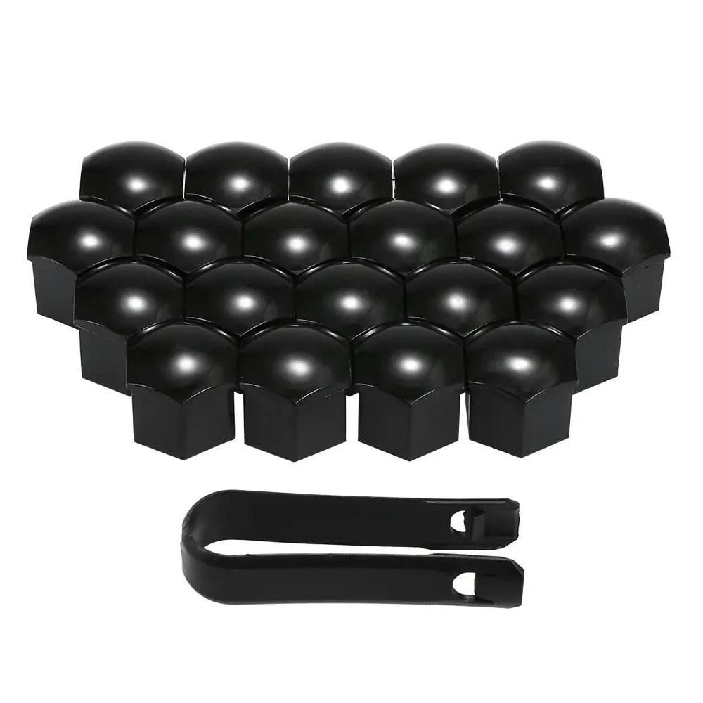 Набор колпачков универсальный RIAS Q0370 для болтов 21 мм 20 шт. Black (3_06926)