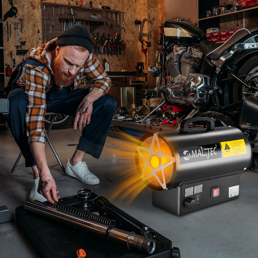 Теплова гармата з термостатом Maltec 25 кВт - фото 8 Теплова гармата з термостатом Maltec 25 кВт - фото 8