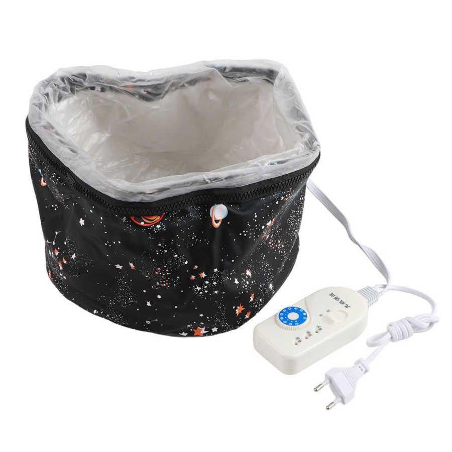 Термошапка електрична для догляду за волоссям із 9 рівнями нагріву Зоряне небо (90799)