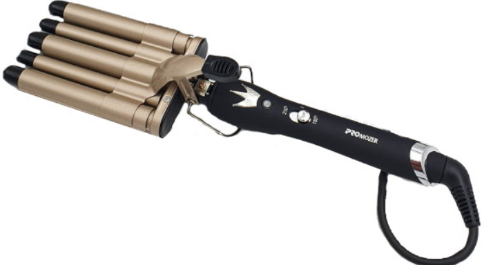 Плойка Pro Mozer MZ 6618 для завивки волосся п'ять хвиль