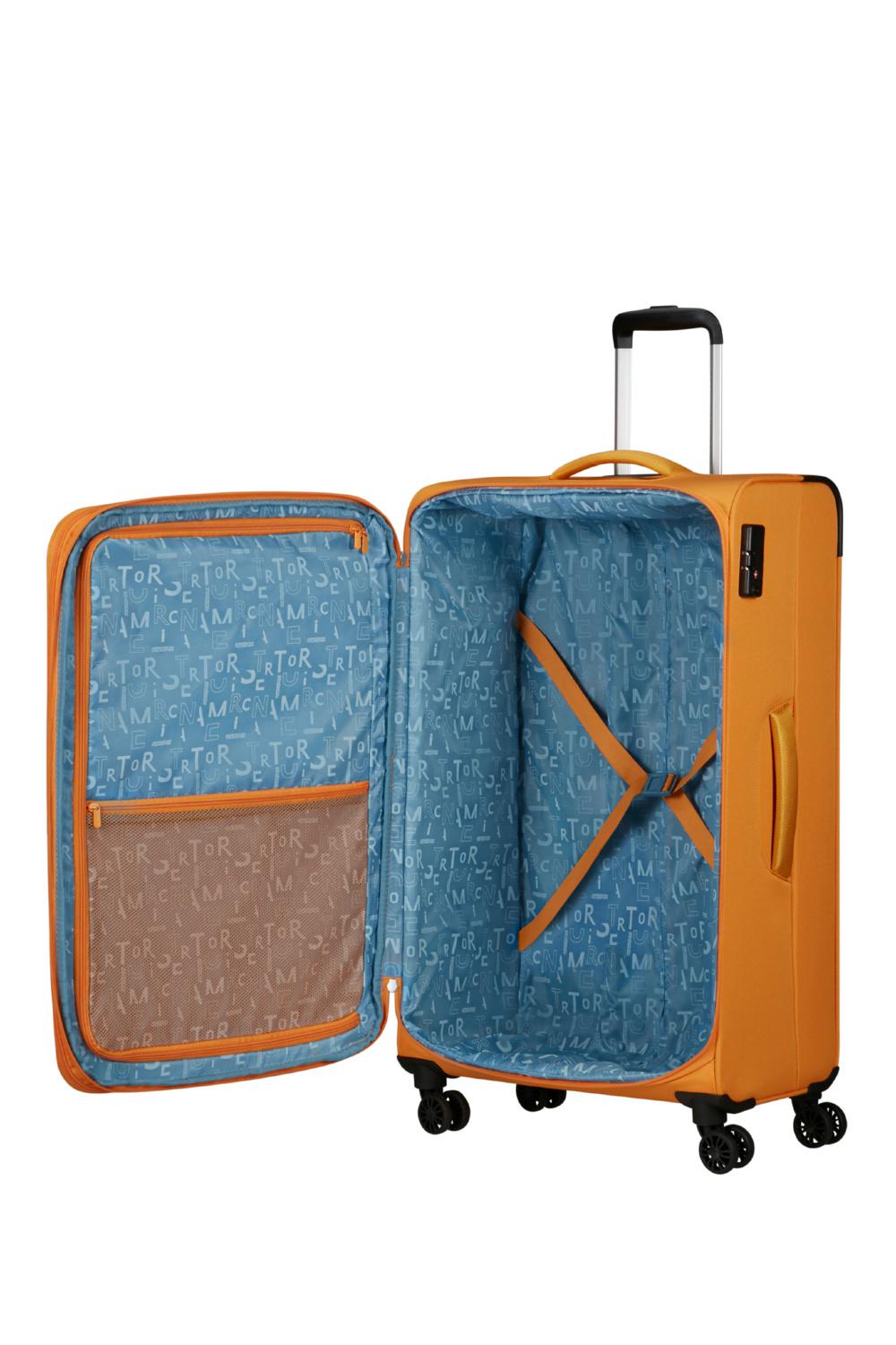 Чемодан American Tourister PULSONIC 81x49x31/34 см Желтый (MD6*06003) - фото 3