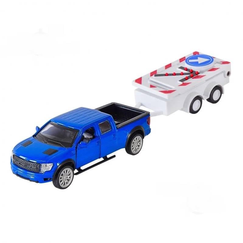Игрушечный джип с прицепом дорожных служб Автопром 43005TR Ford F-150 (44709)