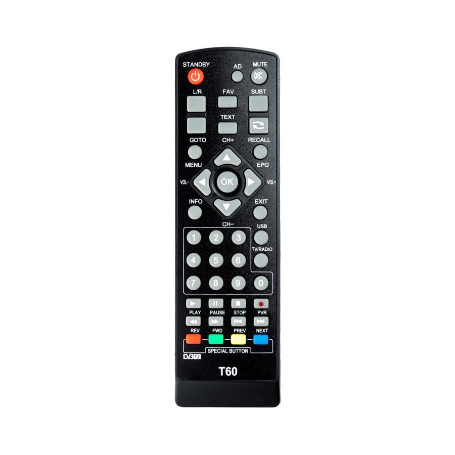 Пульт для DVB-T2 тюнера SELENGA T60/T40 (4025)