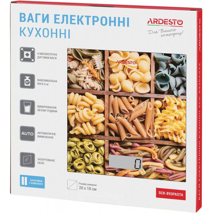Весы кухонные Ardesto SCK-893 Pasta (909205)