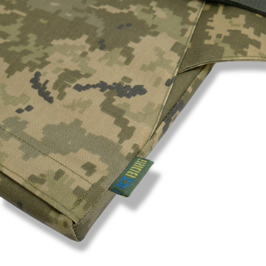 Каремат-сидушка під броню Kiborg 20 мм Cordura Pixel - фото 7 Каремат-сидушка під броню Kiborg 20 мм Cordura Pixel - фото 7