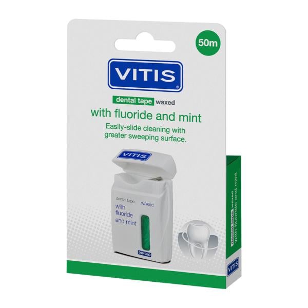 Зубная нить широкая Dentaid VITIS 50 м (36259884) Зубная нить широкая Dentaid VITIS 50 м (36259884)
